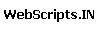  Web Scripts 